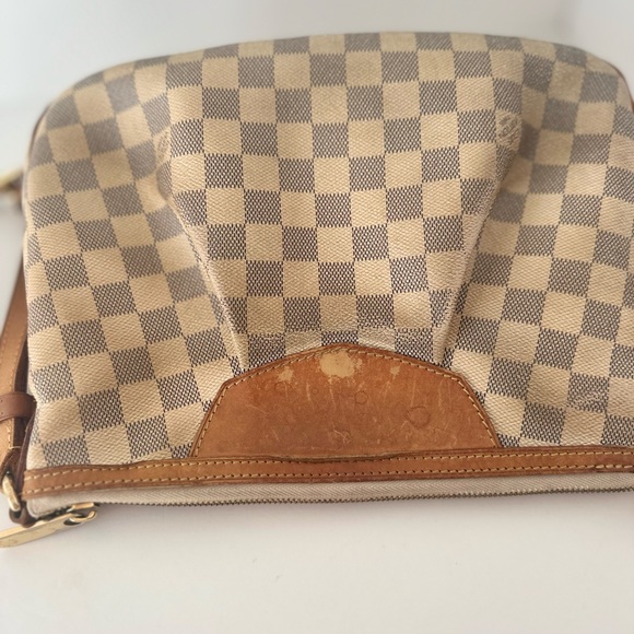 UNDER CONSTRUCTION!  1991 Louis Vuitton Siracusa Vintage Damier Crossbody - Picture 11 of 16